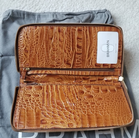 COPY - Brahmin Dark Rum Sol Duxbury Satchel with Matching Wallet - Picture 11 of 11